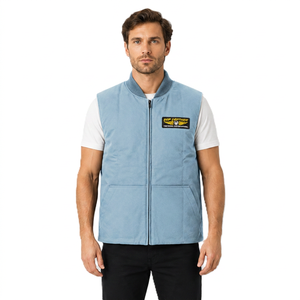 Custom Men's Cotton Canvas Work <b>Vest</b> Premium Waxed Canvas <b>Utility</b> waistcoats Men's Canvas Safari <b>Vest</b> | Canvas Carpenter <b>vest</b> - Product Image 1