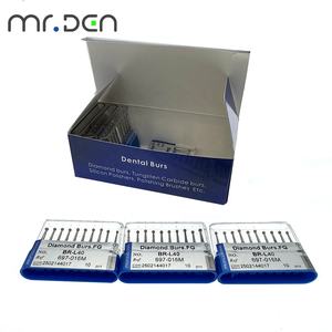 Kit di Frese Diamantate Dentali BR-L40 Fg ad Alta Velocità Mr.Den per Laboratorio Odontotecnico - Product Image 1