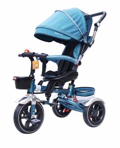 <span class=keywords><strong>Tricycle</strong></span> coloré pour enfants, 1 pièce, jouet, poussette pour bébés, <span class=keywords><strong>tricycle</strong></span> pour garçons et filles, réglage du siège, cadre en acier, <span class=keywords><strong>Tricycle</strong></span> avec musique - Product Image 3