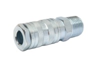 Raccords pneumatiques industriels standard israéliens personnalisés, en acier galvanisé durable, raccords rapides, filetages BSPT/BSPP/NPT pour