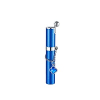 Briquet rechargeable en alliage, style machine circulaire, à allumage rapide, flammes réglables, corps métallique mini élégant ; Parfait