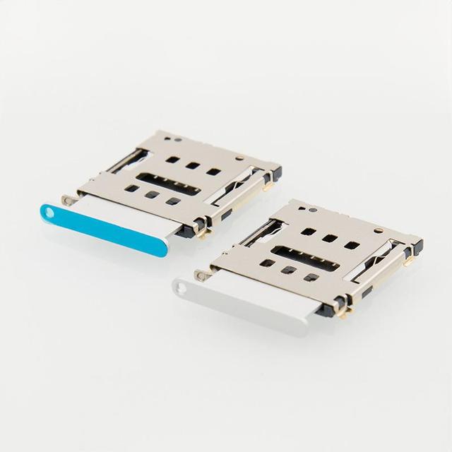 Tray-type Nano SIM Card Connectors Are Applied to Smartphones, Smart Wearable Devices and IoT Terminals.