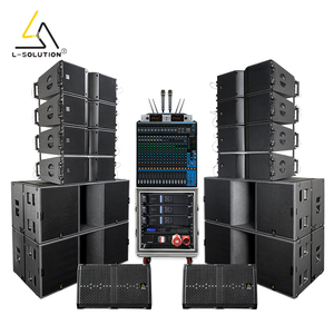 L-solution K210 Double Passive Line System 900w 2400w Subwoofer Neodymium Magnet 8ohm Powerful Audio Solution K210&ks28 - Product Image 5
