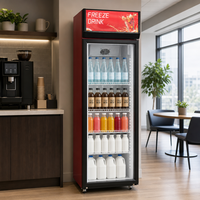 Vitrine Réfrigérée Verticale Commerciale de Qualité Supérieure pour Boissons – Congélateur et Réfrigérateur
