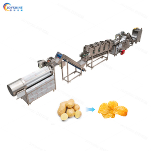 Mesin Produksi Keripik Kentang Otomatis Joyshine 50kg/jam, Mesin Pemotong Keripik Kentang Produksi Cepat, Kontrol Cerdas - Product Image 2