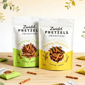 ผู้ผลิตมืออาชีพความชื้นยืนขึ้นถุงซิปสําหรับถุงบรรจุภัณฑ์วันที่ช็อคโกแลตไมค์ - Product Image 4