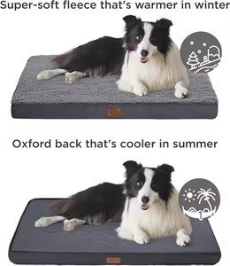 Custom Egg Crate Foam Pet Bed <b>Mat</b> Orthopedic Waterproof Dog Beds With Removable Washable Cover For Extra <b>Large</b> Dogs - Product Image 3