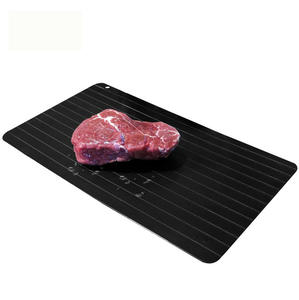 Bandeja de descongelación rápida de aluminio para alimentos congelados-Tablero de descongelación mágico, sin electricidad/sin <span class=keywords><strong>microondas</strong></span>, seguro para carne/Pescado/verduras - Product Image 1