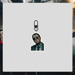 Nuovo Portachiavi KPOP <span class=keywords><strong>Idols</strong></span> MV - Ciondolo in Acrilico di Alta Qualità JIN JK J-HOPE RM SUGA V JIMIN - Accessori per Borsa, Regalo Fantastico per i Fan - Product Image 3