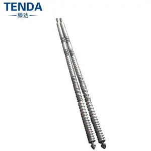 Barrel screw for twin screw extruder plastic making machine