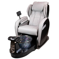 Chaise de pédicure de salon multifonctionnelle de haute qualité Bomacy, siège inclinable, massage des pieds, cuir PU, matériaux en céramique, bain à remous