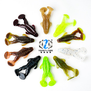 Señuelo de pesca Yuan's Lure Mini Ghost Frog, cebo blando flotante de 3.7g, 5.1g, 9.2g para pesca de lubina en agua dulce - Product Image 1