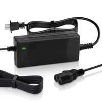 Chargeur Li-ion 42V 2.5A avec protection contre les surcharges, certifié UL1310 et UKCA, pour vélos électriques 10S 36V et scooters de mobilité