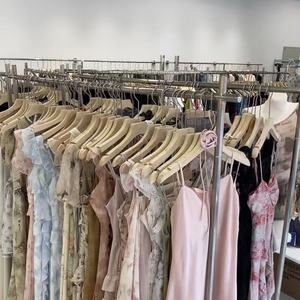 Liquidation en gros : Robes décontractées imprimées d'été pour femmes adultes en mélange coton/polyester – Marque Guangdong Origin, haute qualité - Product Image 3