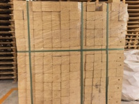 Blocs de copeaux de peuplier pour emballage, blocs de copeaux de hêtre, blocs de copeaux de chêne pour pieds de palettes durables