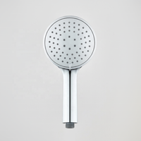 Douche à main de luxe moderne à 3 modes en plastique ABS chromé pour salle de bain