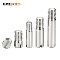 Axe de micro-moteur de précision CNC Feigeer Tech, broche de transmission en acier, broches de centrage en acier DIN 1471 ISO 8737