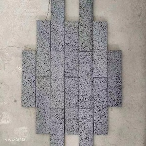 Finition aiguisée et sciée <span class=keywords><strong>Pierre</strong></span> de lave Gris Revêtement mural Tuile <span class=keywords><strong>Jardin</strong></span> <span class=keywords><strong>volcanique</strong></span> - Product Image 4