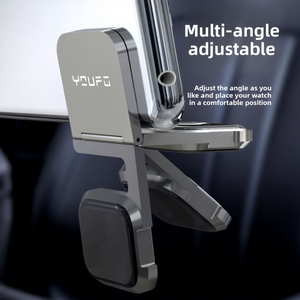 Soporte de <span class=keywords><strong>Carga</strong></span> Inalámbrico para Automóvil con Logotipo Personalizado OEM ODM, Base de Aleación de Aluminio y Soporte para Reloj Inteligente - Product Image 3