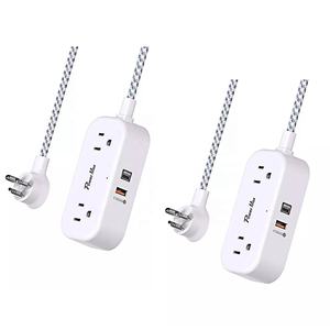 Tira de alimentación de 6 vías, interruptor de protección contra <span class=keywords><strong>sobretensiones</strong></span>, enchufe eléctrico, toma ETL - Product Image 6