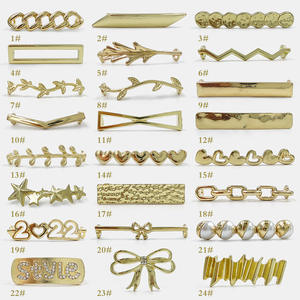 Clips Decorativos <span class=keywords><strong>para</strong></span> Cordones de <span class=keywords><strong>Zapatos</strong></span> Olian de Lujo, Adornos Brillantes con Pedrería, Dijes <span class=keywords><strong>para</strong></span> <span class=keywords><strong>Zapatos</strong></span>, Cordones Decorativos Vintage <span class=keywords><strong>para</strong></span> Tenis - Product Image 1