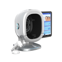 Analyseur de peau portable, scanner facial, analyseur de visage avec 18 langues