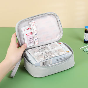 Personalizado viaje Camping portátil Mini botiquín de primeros auxilios bolsa de almacenamiento de <span class=keywords><strong>medicamentos</strong></span> cintura bolsa médica básica al aire libre esencial Kit de supervivencia - Product Image 4