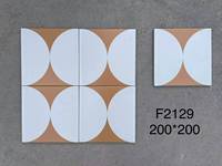Carrelage en céramique émaillée 200x300mm, antibactérien, durable, décoratif, résistant à l'usure, pour l'intérieur des hôtels