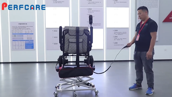 Auto Rise Portable Electric Wheel Chair Hoist Aluminum Alloy Wheelchair ...