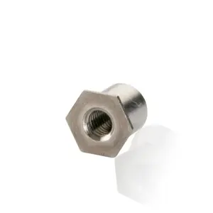 Hexagon Head Through Hole Stud With Threaded Hardware Bolt