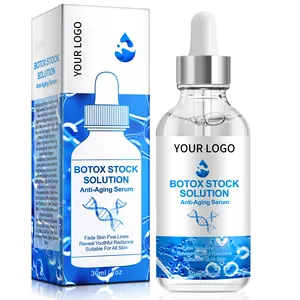 Soro facial Botox Solution para cuidados com a pele, antirrugas e anti-idade, vitamina C, ácido hialurônico e colágeno, mais eficaz