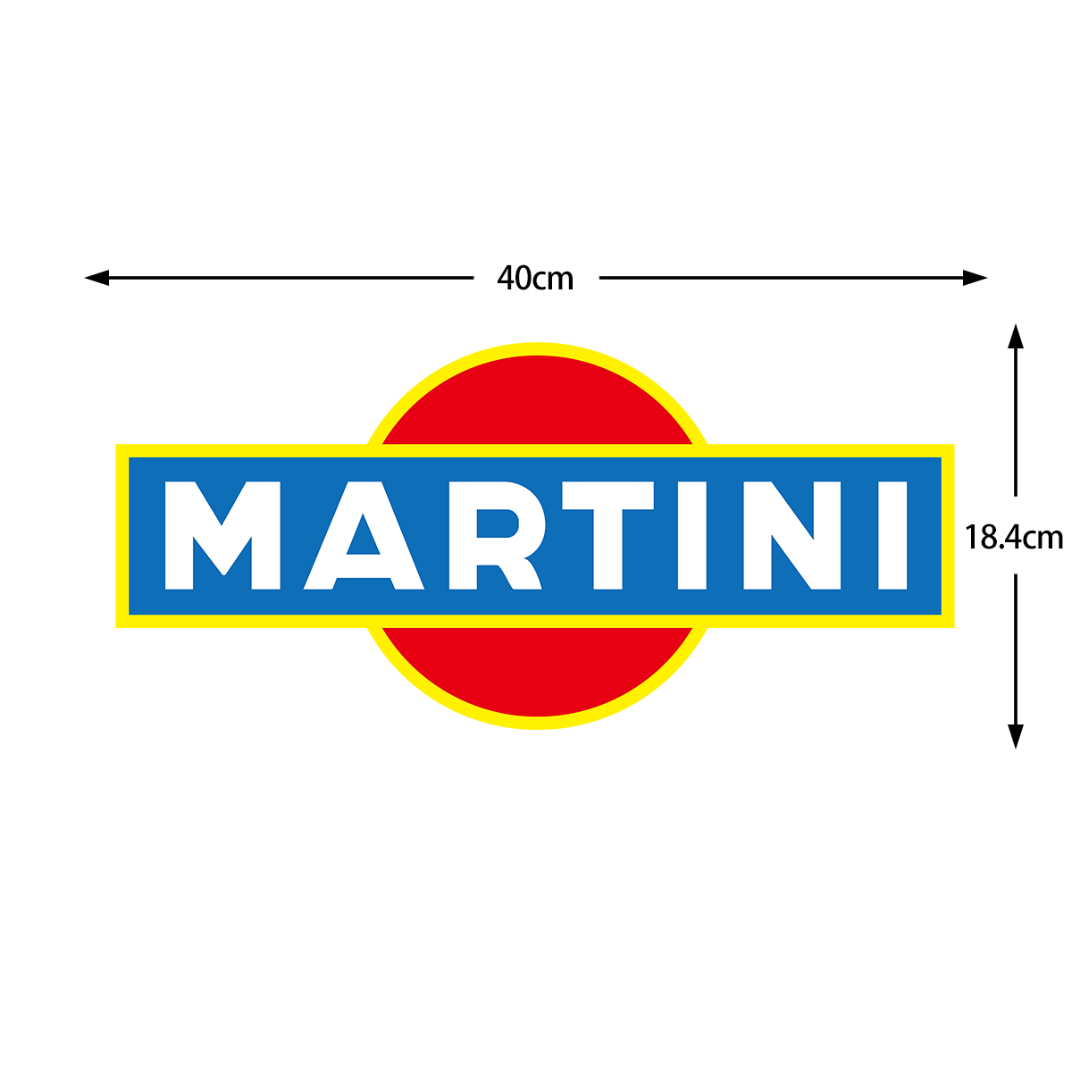 MARTINI A-40x18,4cm