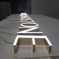 DakeSign Factory OEM ODM Enseigne en acrylique lumineuse personnalisée pour intérieur, bureau, IP65 étanche, enseigne commerciale pour devanture de magasin