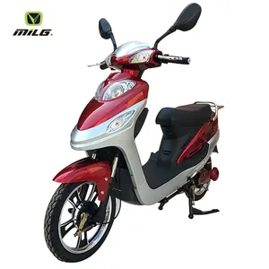 eec CE 350w 48v electric scooters two wheel moped electric motorcycle with pedal