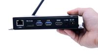 Alta velocidad Quad Core 64 bit Rs232 Rs485 4K RK3566 Android 11 Industrial Android Box Mini Pc