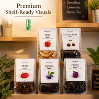 Sachet alimentaire transparent personnalisé imprimé en héliogravure, refermable, en PE de qualité alimentaire, recyclable, pour fruits secs, emballage de détail