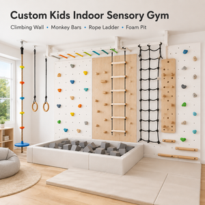 Sala <span class=keywords><strong>de</strong></span> juegos interior comercial personalizada y gimnasio infantil para el hogar, con barra <span class=keywords><strong>de</strong></span> <span class=keywords><strong>escalada</strong></span>, pared <span class=keywords><strong>de</strong></span> <span class=keywords><strong>escalada</strong></span> con cuerda y piscina <span class=keywords><strong>de</strong></span> bolas <span class=keywords><strong>de</strong></span> espuma en forma <span class=keywords><strong>de</strong></span> cubo - Product Image 2