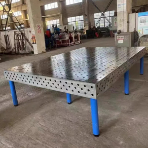 Établi <span class=keywords><strong>de</strong></span> soudage robuste Série D28-Grille antirouille, cadre anti-déformation et <span class=keywords><strong>table</strong></span> <span class=keywords><strong>de</strong></span> soudage à <span class=keywords><strong>montage</strong></span> d'outils multi-angles - Product Image 1