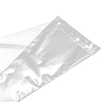 Maßgefertigte Pyramidenförmige Klare Plastik-Wicketbeutel Verpackung Plastiktüten für Gemüse Dreieckige Transparente Gemüsebeutel