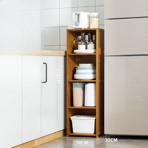 Factory Direct Bamboo High Quality Tiered Bamboo Kitchen <b>Shelf</b> Spice Rack Organizer - Product Image 4