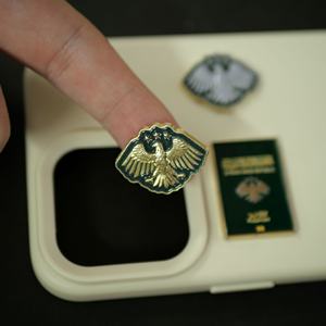 Pin Metálico Esmaltado <span class=keywords><strong>Personalizado</strong></span> con Diseño de Siria, Logotipo, Forma de <span class=keywords><strong>Mapa</strong></span>, Estrella para Decoración de Fundas de Teléfono, Bolsos Modernos - Product Image 2