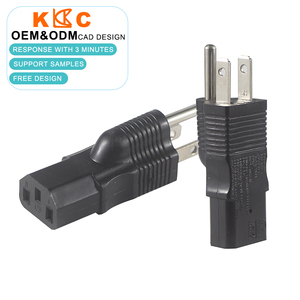 Right Angle NEMA 5-15P to C13 Low Profile Power Adapter - Product Image 4