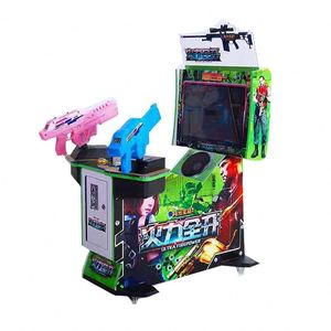 Ultra Firepower 22 LCD 3-in-1 Video Simulator 2 <b>Player</b> Kids' Arcade Shooting Gun Game Machine with LED Lamp 220V for Coin Pusher - Product Image 3