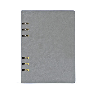 Libretas de Cuero PU Premium Tamaño B5 A5, Tapa Dura, 6 Anillas, Encuadernación de Hojas Sueltas, <span class=keywords><strong>Diario</strong></span> para Oficina - Product Image 5