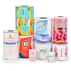 Biểu tượng tùy chỉnh in ấn không thấm nước tự dính nhãn dán nhãn sản phẩm dầu gội thực phẩm nước giải khát chai cuộn nhãn bao bì nhãn - Product Image 2