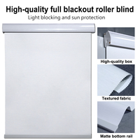 Stores enrouleurs motorisés intelligents personnalisés, stores occultants anti-UV pour bureau, salon, balcon, chambre