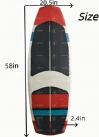 Planche de surf de course professionnelle et légère : Libérez les sensations ultimes du surf en mer