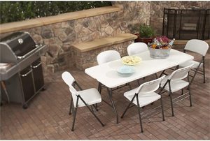 Camping Outdoor <strong>Folding</strong> Plastic <strong>Chair</strong> High Quality HDPE Material Foldable Compact Cheap <strong>White</strong> Beach <strong>Chair</strong> - Product Image 6