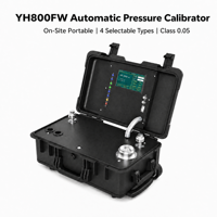 YH800FW Calibrateur de pression numérique automatique haute précision 0,05 % FS, testeur d'étalonnage portable pour laboratoire et utilisation sur le terrain