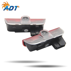 Luz de Bienvenida para Auto con Logotipo Personalizado ADT, Lámpara de Sombra con Logotipo de Auto, Luz Láser con Película de Vidrio - Product Image 1